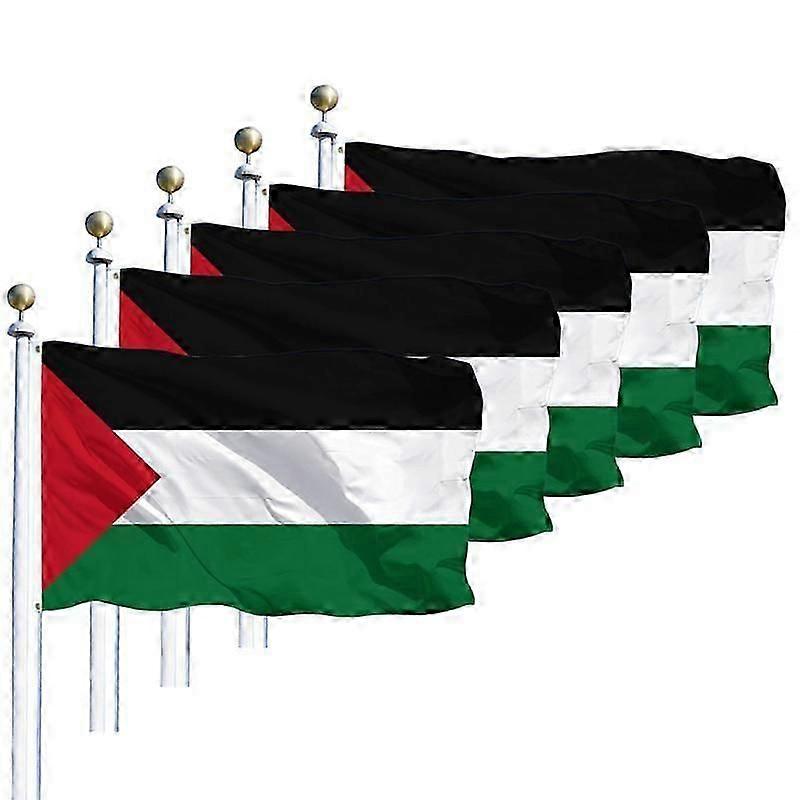 5Pcs Flag of Palestinian