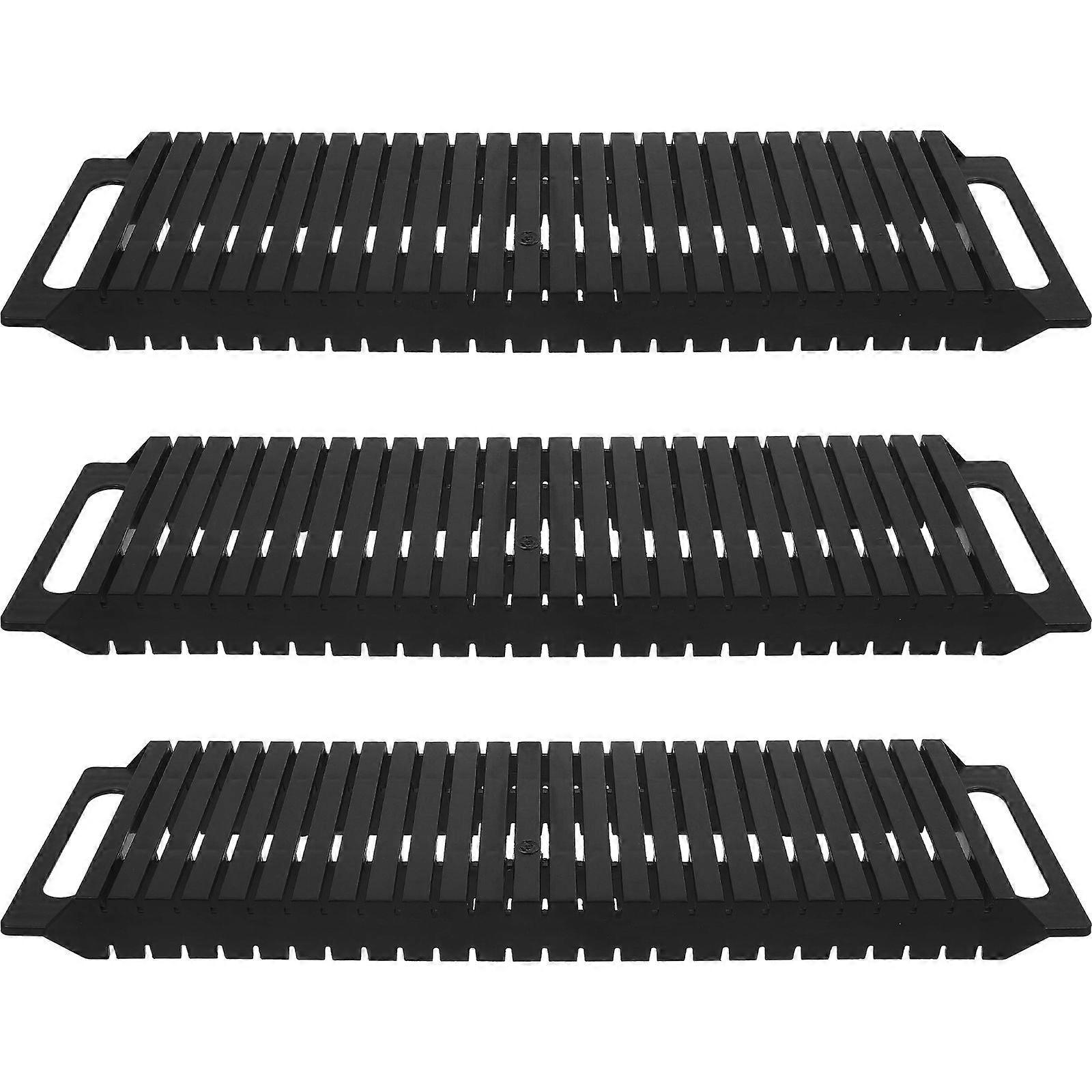 3pcs Pcb Rack 25-slot Circuit Board Drying Rack Circuit Board Storage Holder
