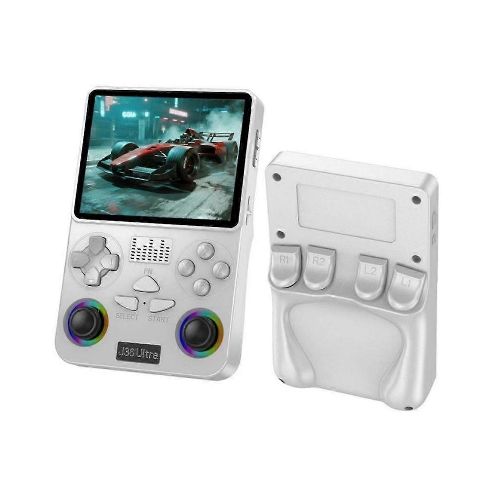 J36 Retro Handheld Video Game Console System Machine 3.5 Inch IPS Screen