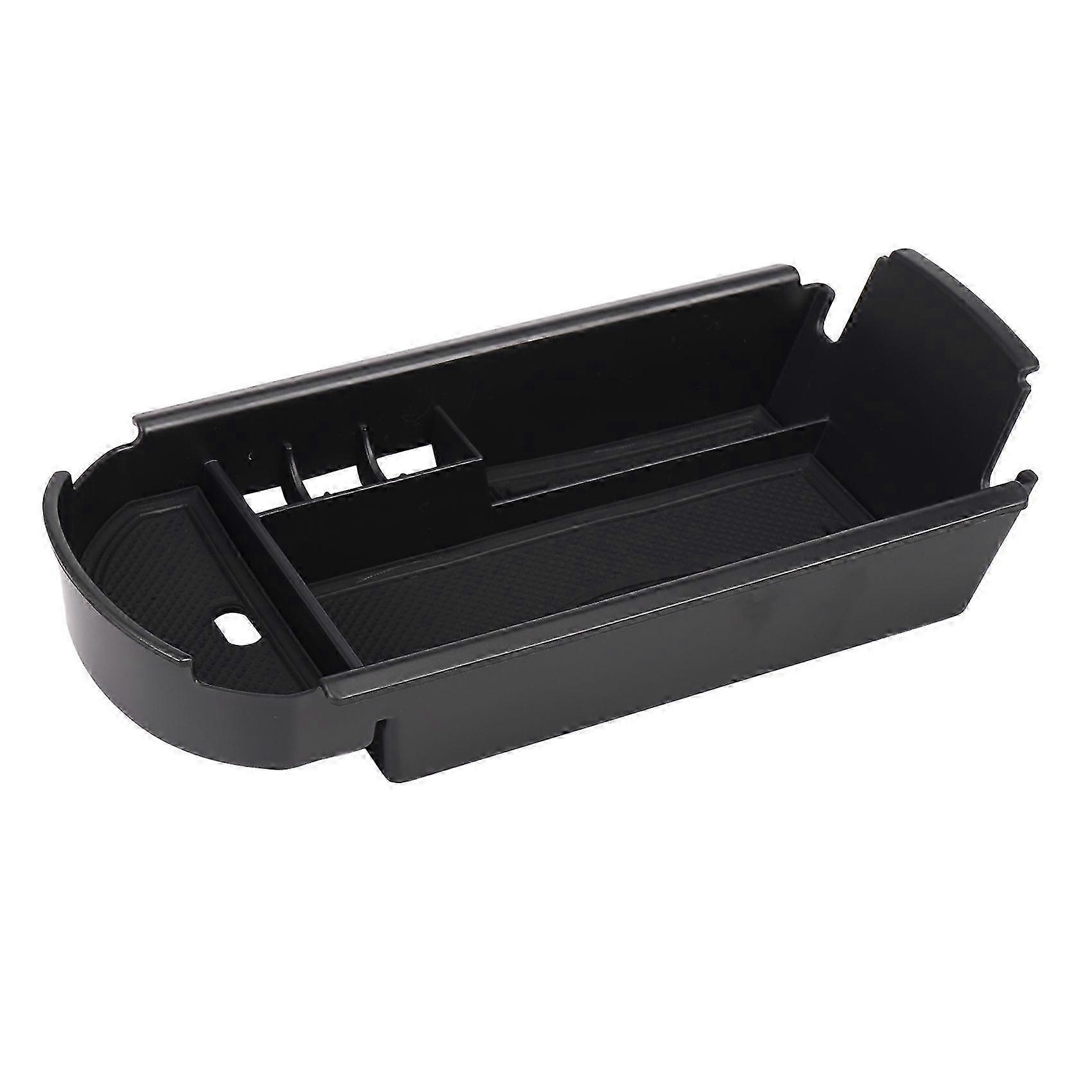 Accessories Plastic Interior Armrest Storage Box Organizer Case Container Tray for C- 2016 2017 2018 Black