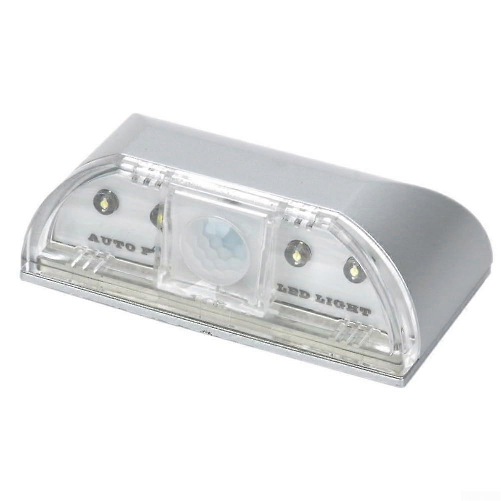 PIR Activated Wireless Keyhole Lighting with 4 LEDs for Outdoor Door Security and Night Visibility