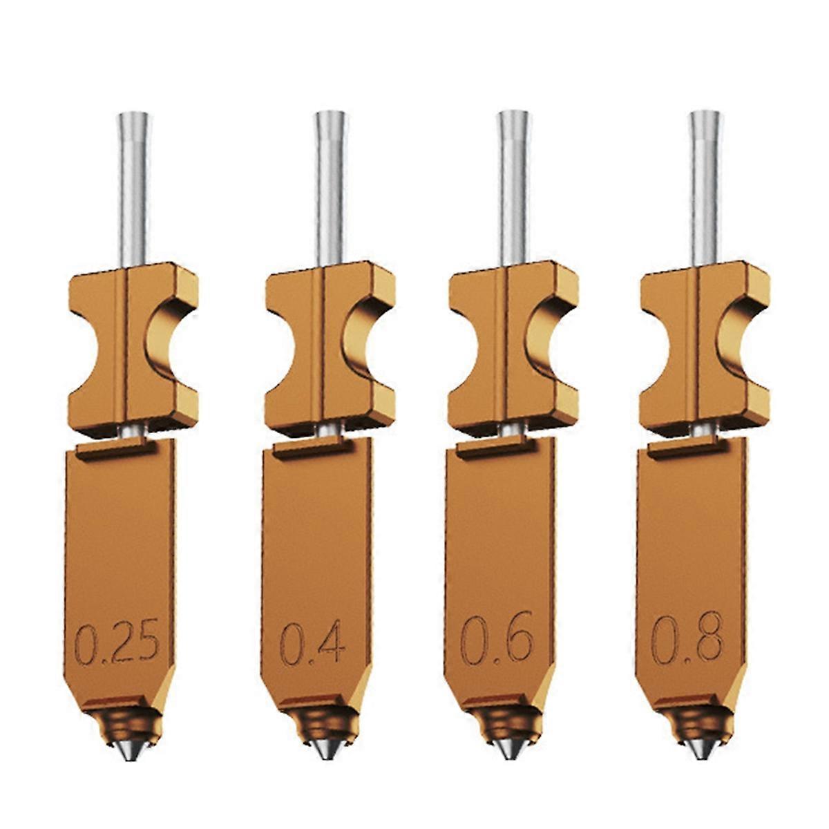 4pc Upgraded for AD5X Quick-Detachable Nozzle