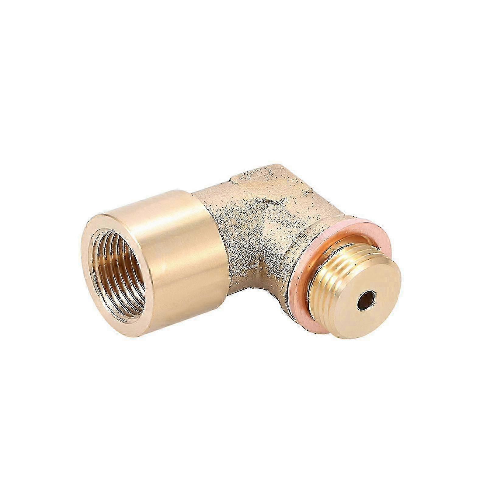90 Distanziatore angolato per sensore di ossigeno Lambda O2 per ottone Decat Hydrogen M18x1.5 -