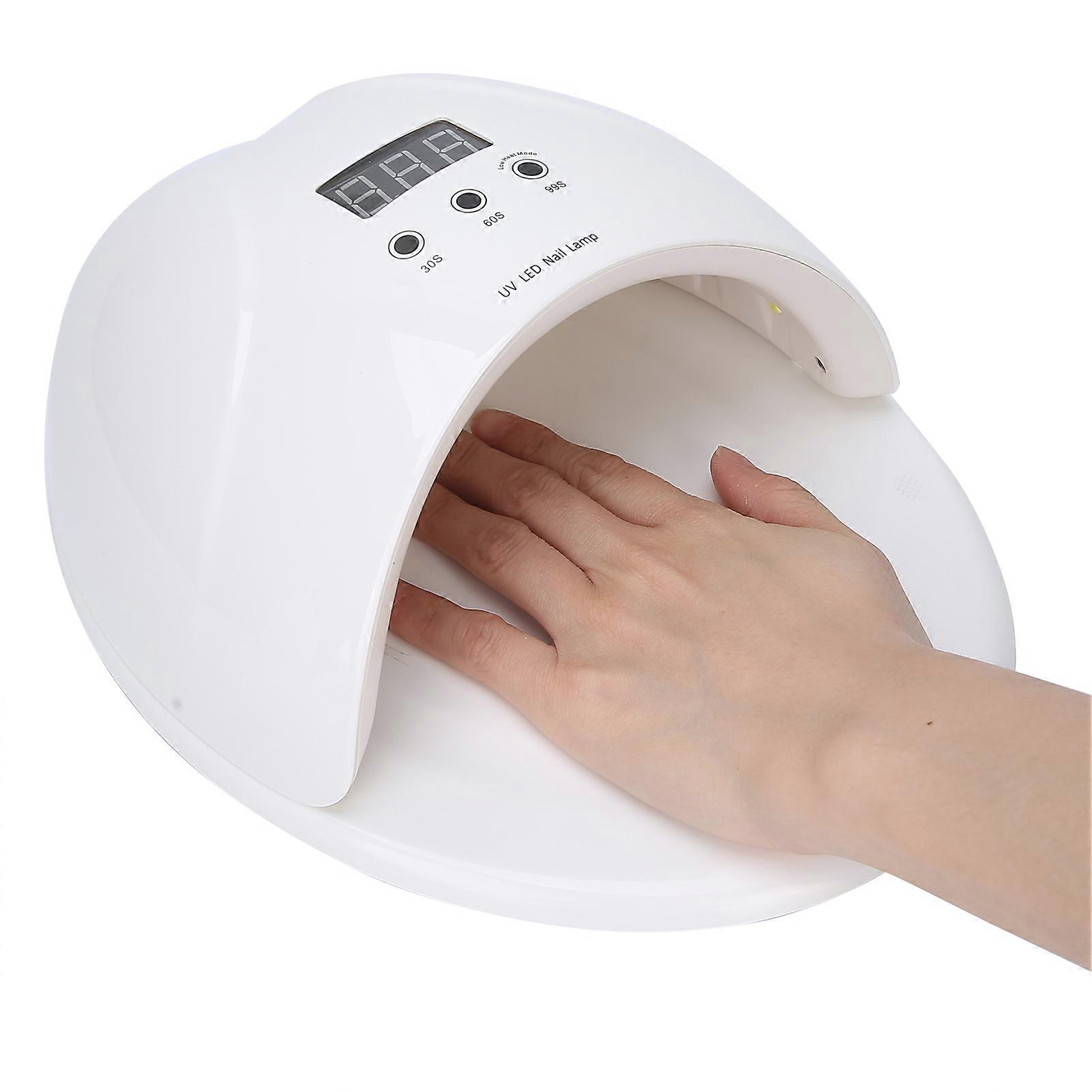 Professional 50W UV LED Nail Lamp Double Light Source Nail Drying Machine