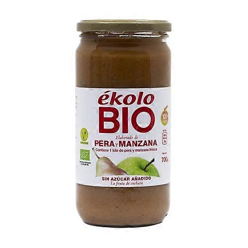 Organic pear and apple purée 700g 700 g