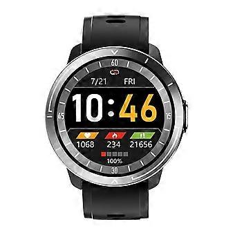 Smart Watch EKG AI Rapport Pulsmätare IP67 Väder temperatur Smarta klockor (Silver)
