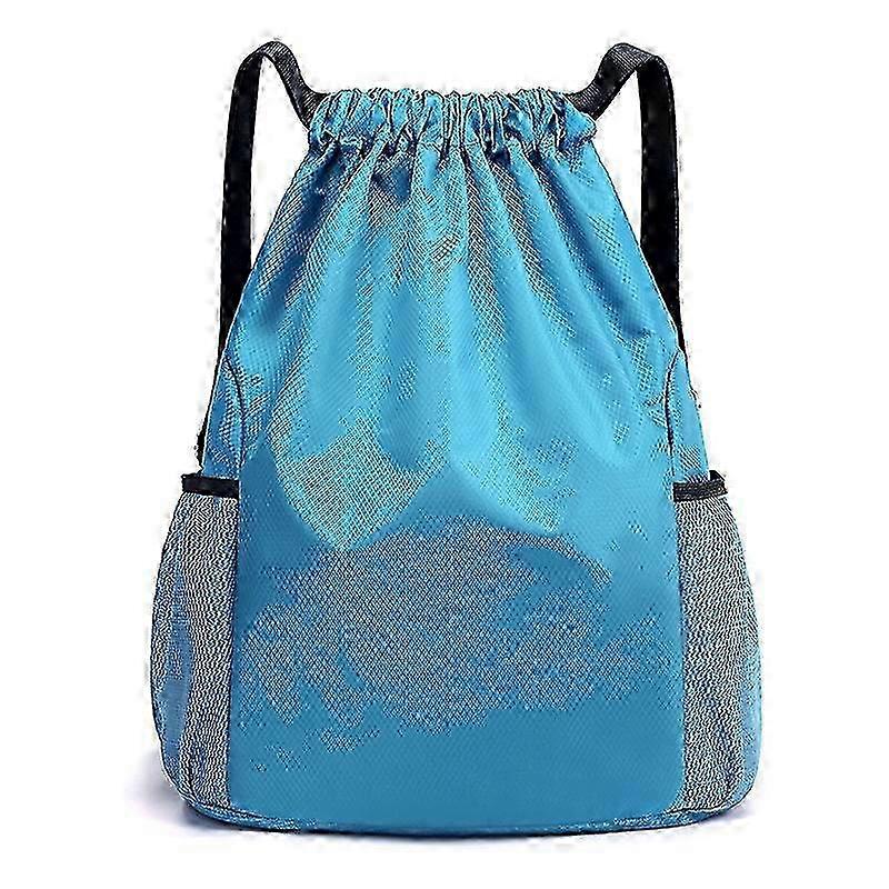 Backpack String Bag Sackpack Water Resistant Nylon For Gym