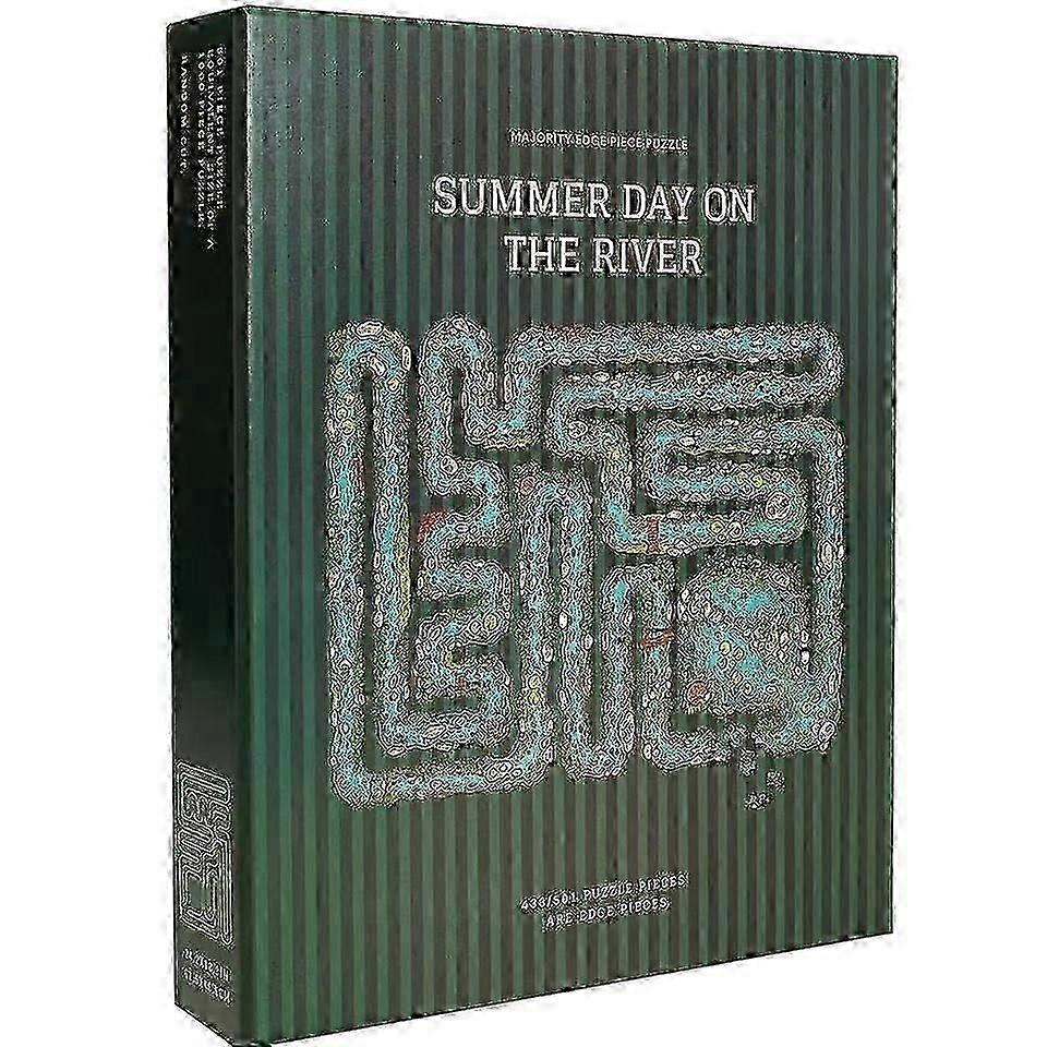 Edge Piece Puzzle Game, Unique River - Themed Puzzle