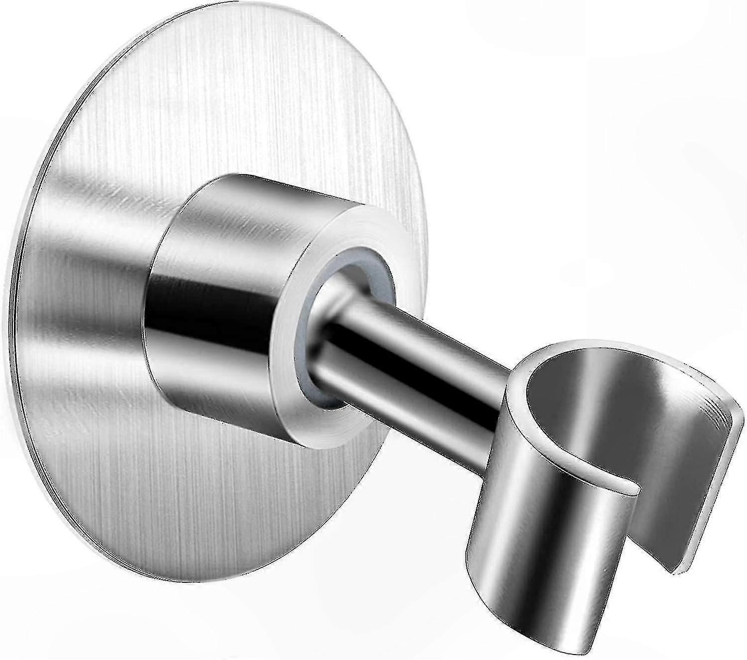 Adjustable Shower Head Holder, 360-Degree Rotating Wall Mount Bracket for Handheld Shower Spray, Durable Metal Construction