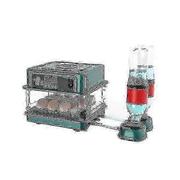 9 Eggs Automatic Incubator with Digital Display & Auto Turning, Temperature Control for Poultry Hatching
