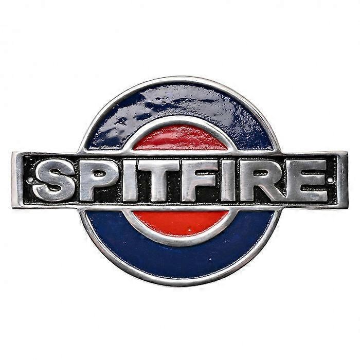 RAF Cast Aluminium Plaque - Spitfire