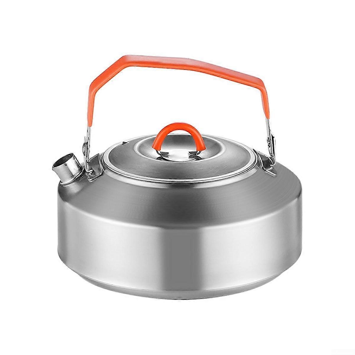 Stainless Steel Kettle 0.9L for Camping, Coffee and Tea, Performance Camping Kettle