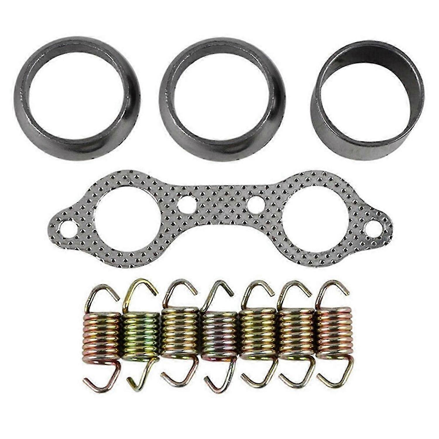 UTV Exhaust Pipe Manifold Gasket and Spring Rebuild Kit