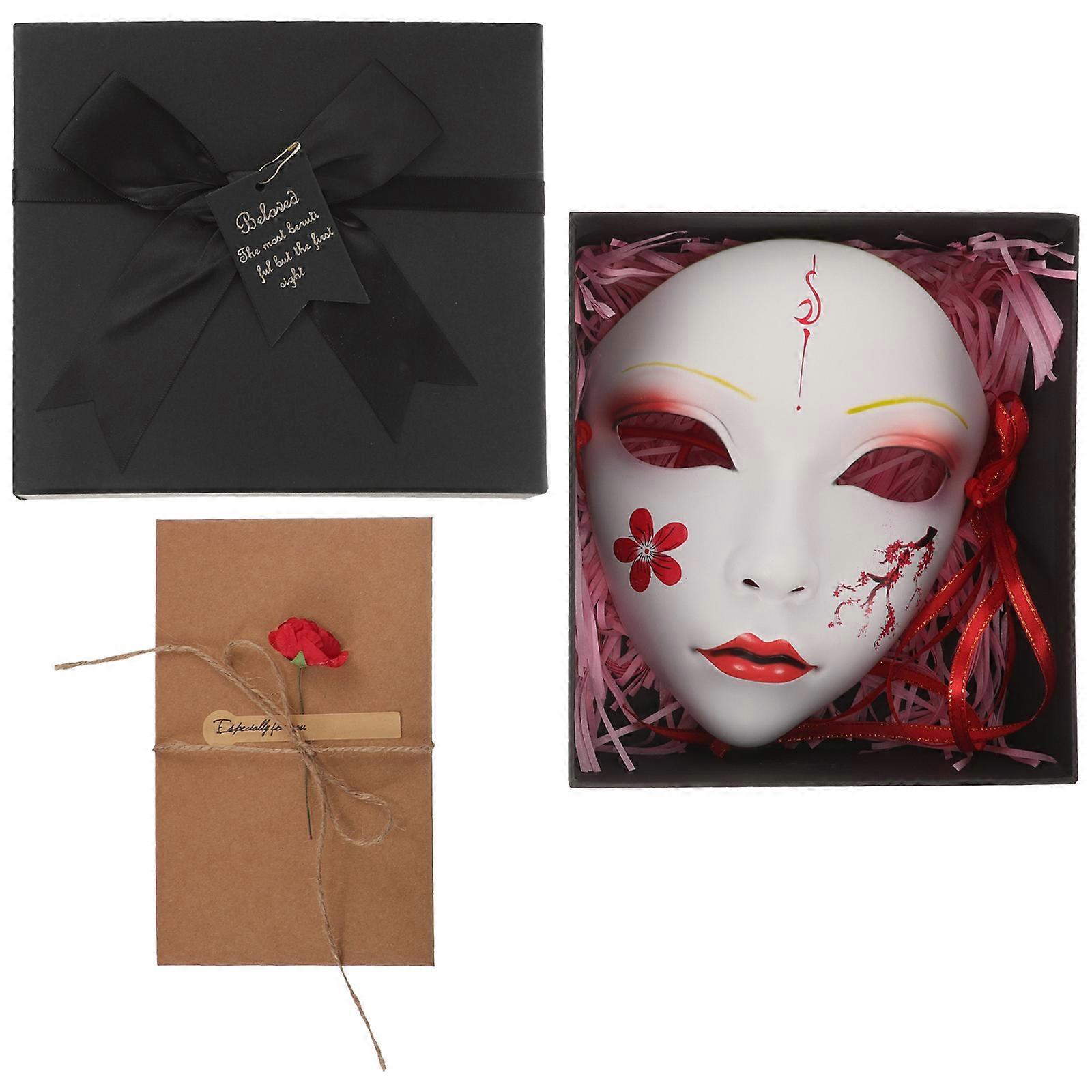 Halloween Mask Plastic Masquerade Mask for Festival Prank 4Pcs