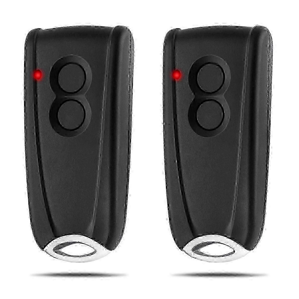 2 Stück Garagenöffner Fernbedienung für EcoStar RSC2-433 RSE2-433, RSZ1-433, Tor Handheld Mitter f R
