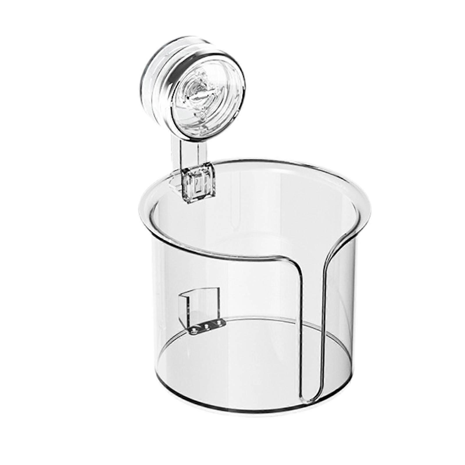 Suction Cup Tissue Roll Holder Kitchen Tableware Organizer Versatile Removable