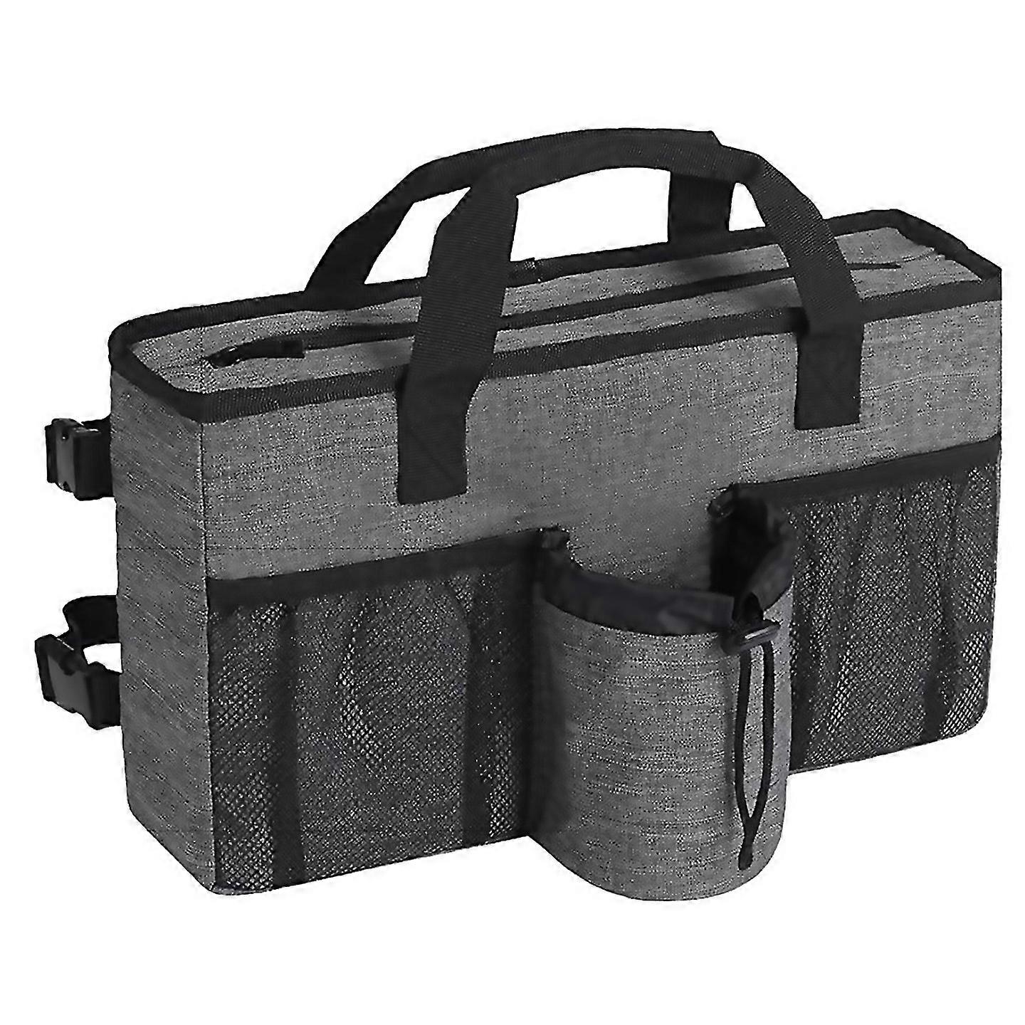 For Foldable Walker Accessories With Cup Holder Organizer Pouch