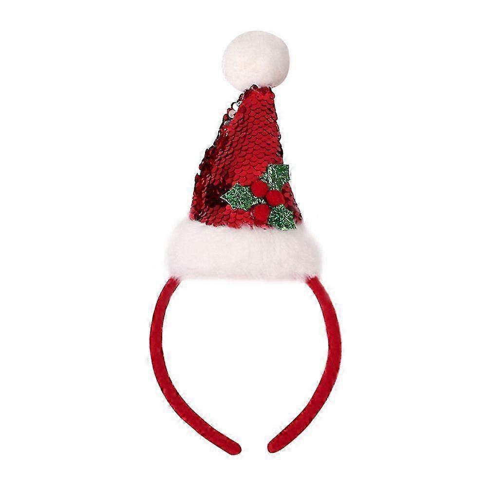 Santa hat headband for Christmas festivities