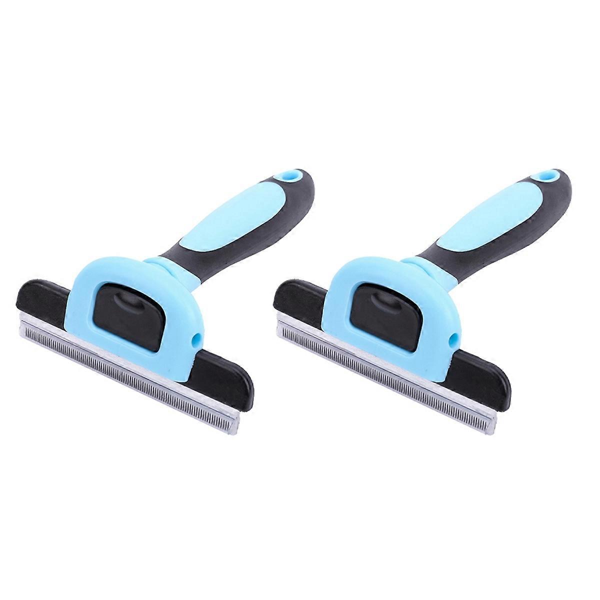 Pet Removable Trimmer Attachment for Cats & Dogs Blue