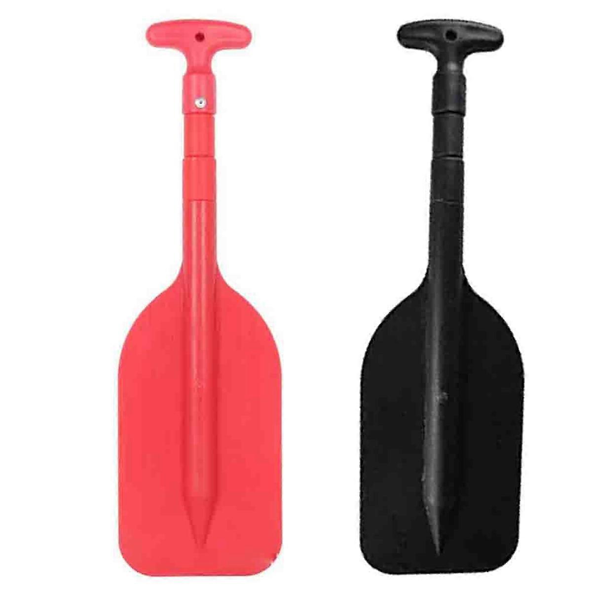 2pcs Inflatable Boat Paddle Retractable Paddle with T-Handle