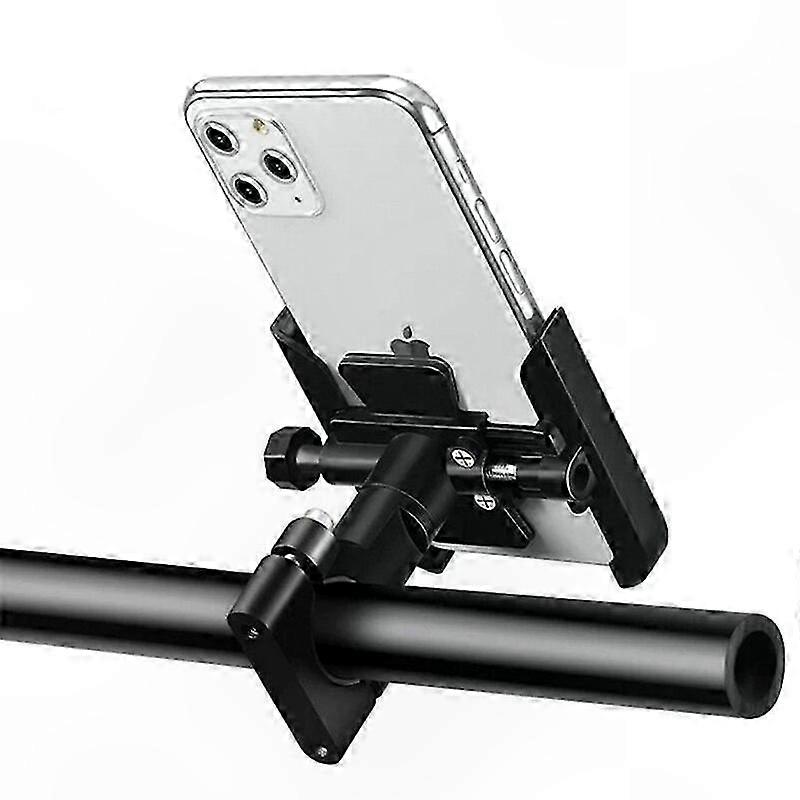 Universal Motorcycle Handlebar Phone Mount GPS Holder Bracket for Scooters and Bikes - Compatible with Various Models 2020-2023