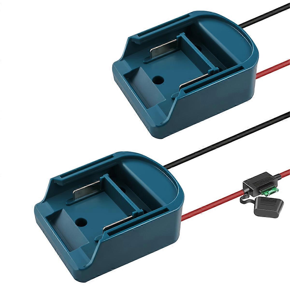 External Battery Adapter Converter for 14V/18V Battery DIY Power Tool Box Accessories Kit Electric