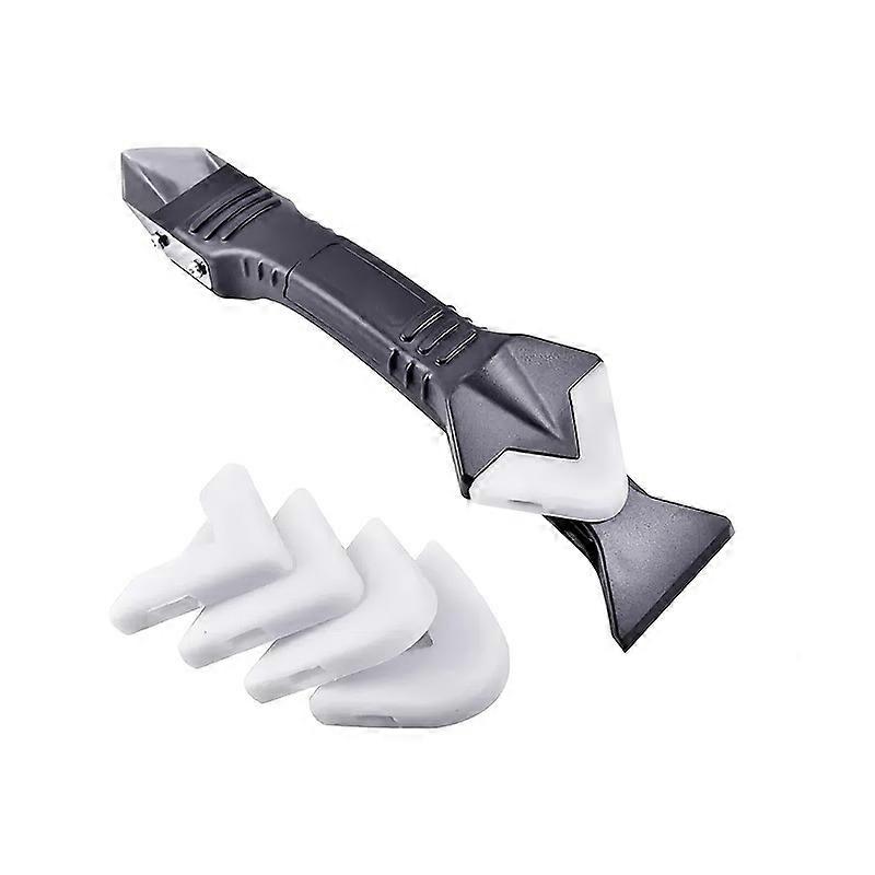 5 In 1 Silicone Scraper Sealant Smooth Remover Tool Set Caulking Finisher Smooth Grout Kit Floor Mould Removal Hand Tools Set