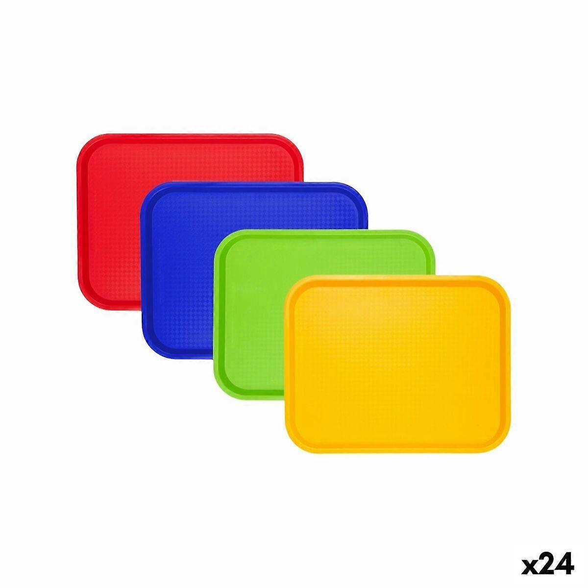 Tablett Quttin Kunststoff 35 x 27 x 2,2 cm (24 Stück)