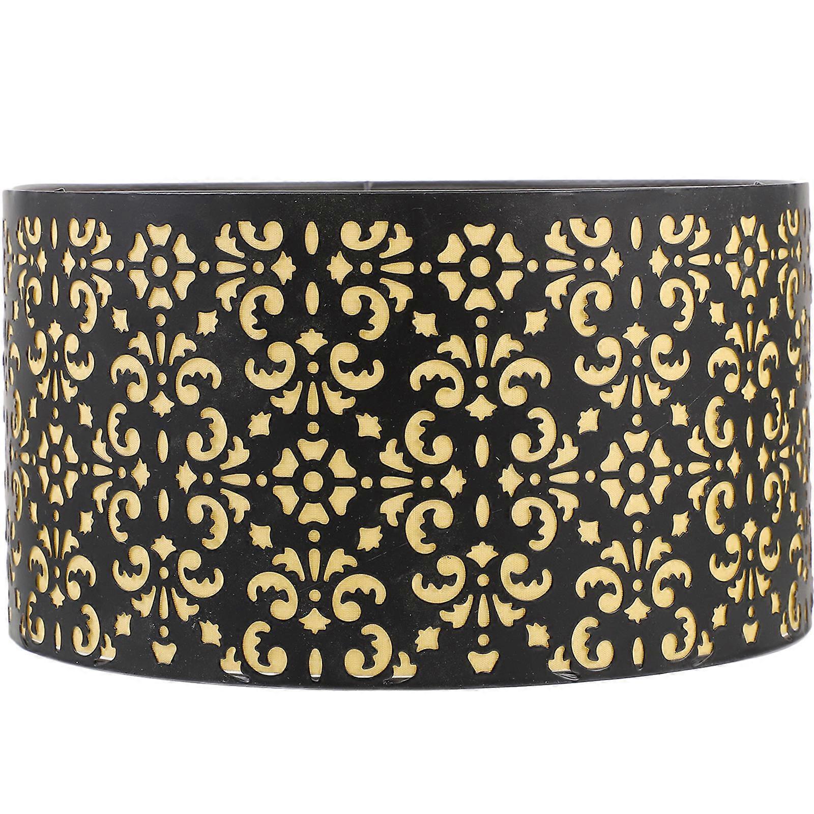 3Pcs Lampshade Cover Stylish Metal Square Shape Home Hotel Decor Light Diffusion