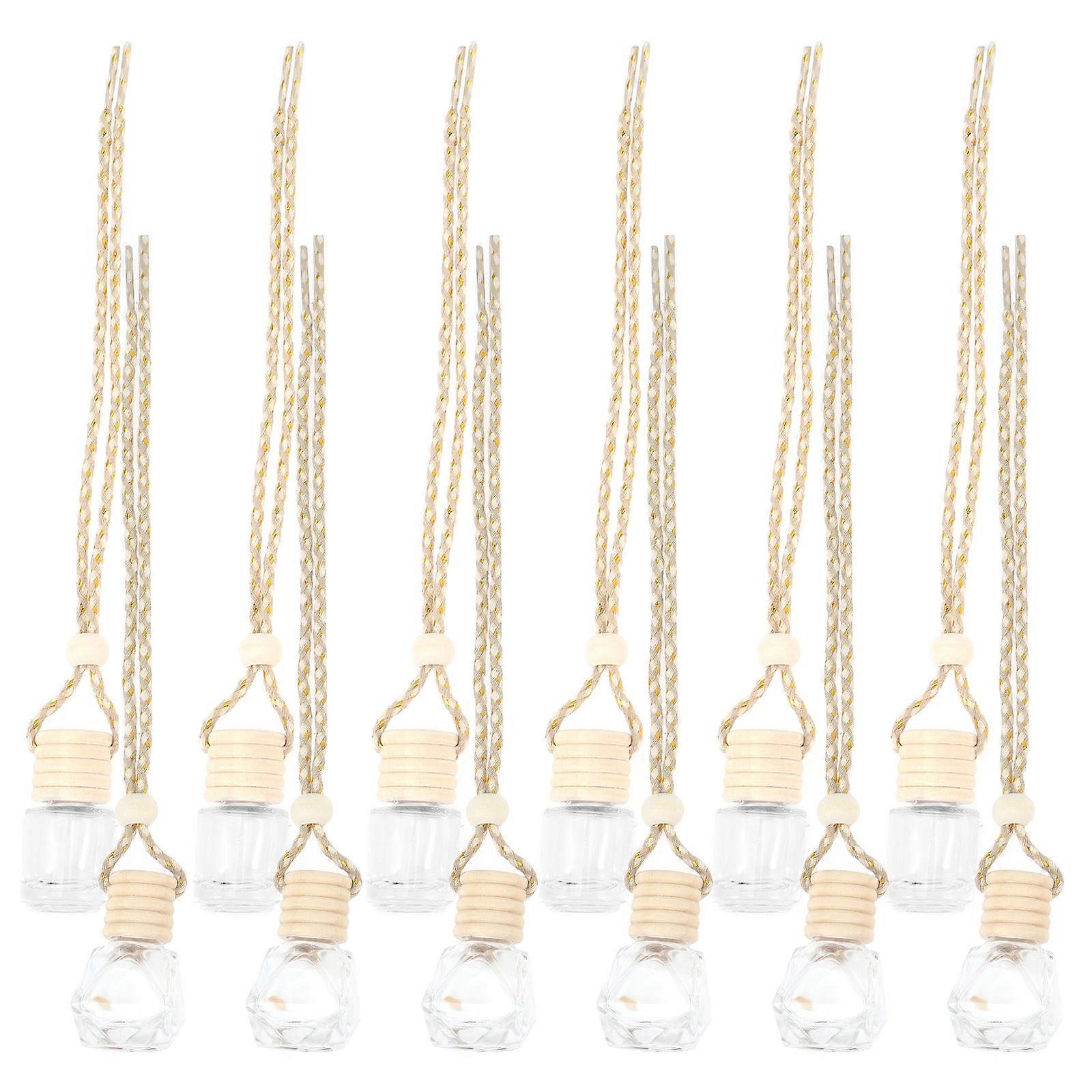 Car Perfume Bottle Hanging for Storage 12Pcs Multi Diffuser