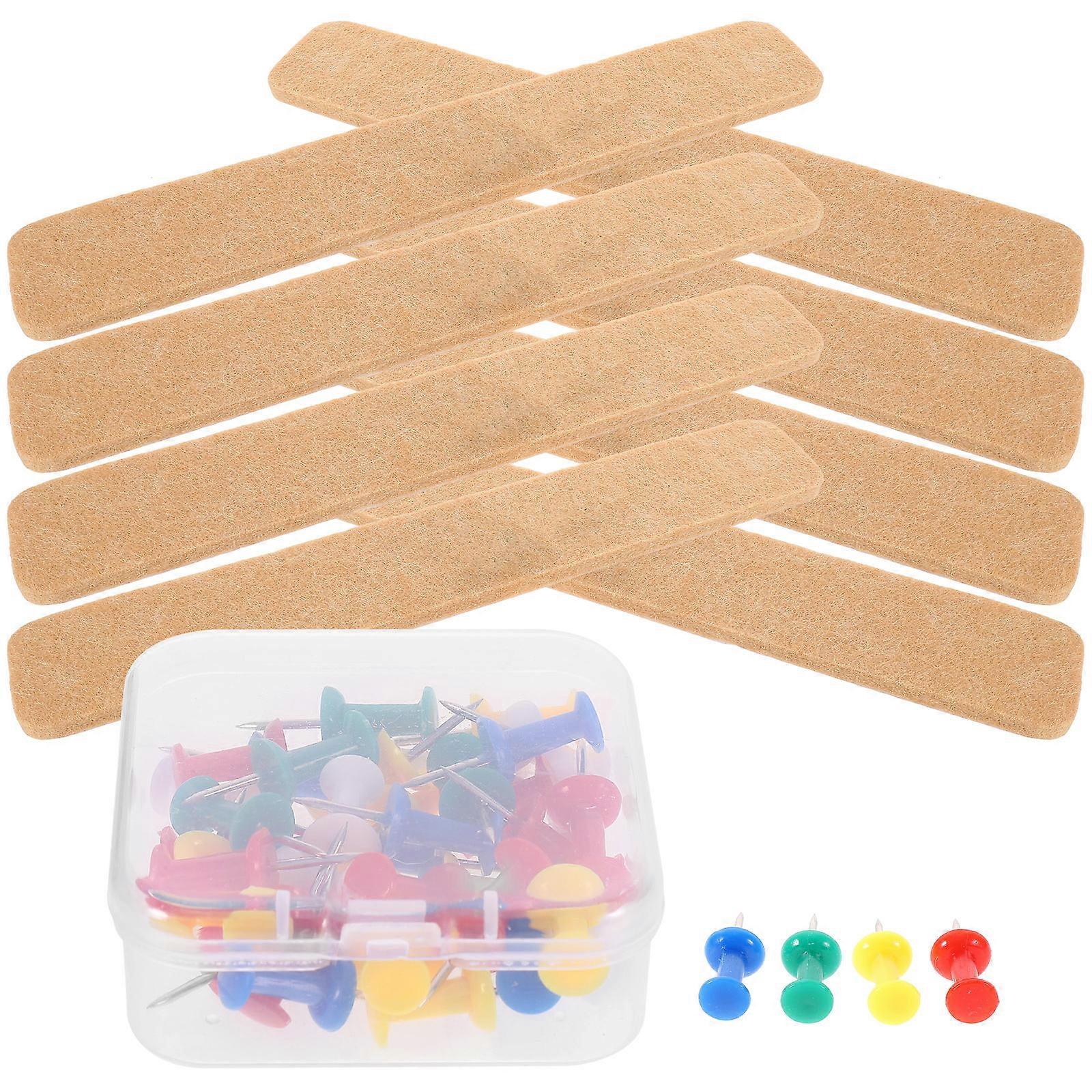 Home Office Felt Bulletin Boards for Wall Display 2Sets Included