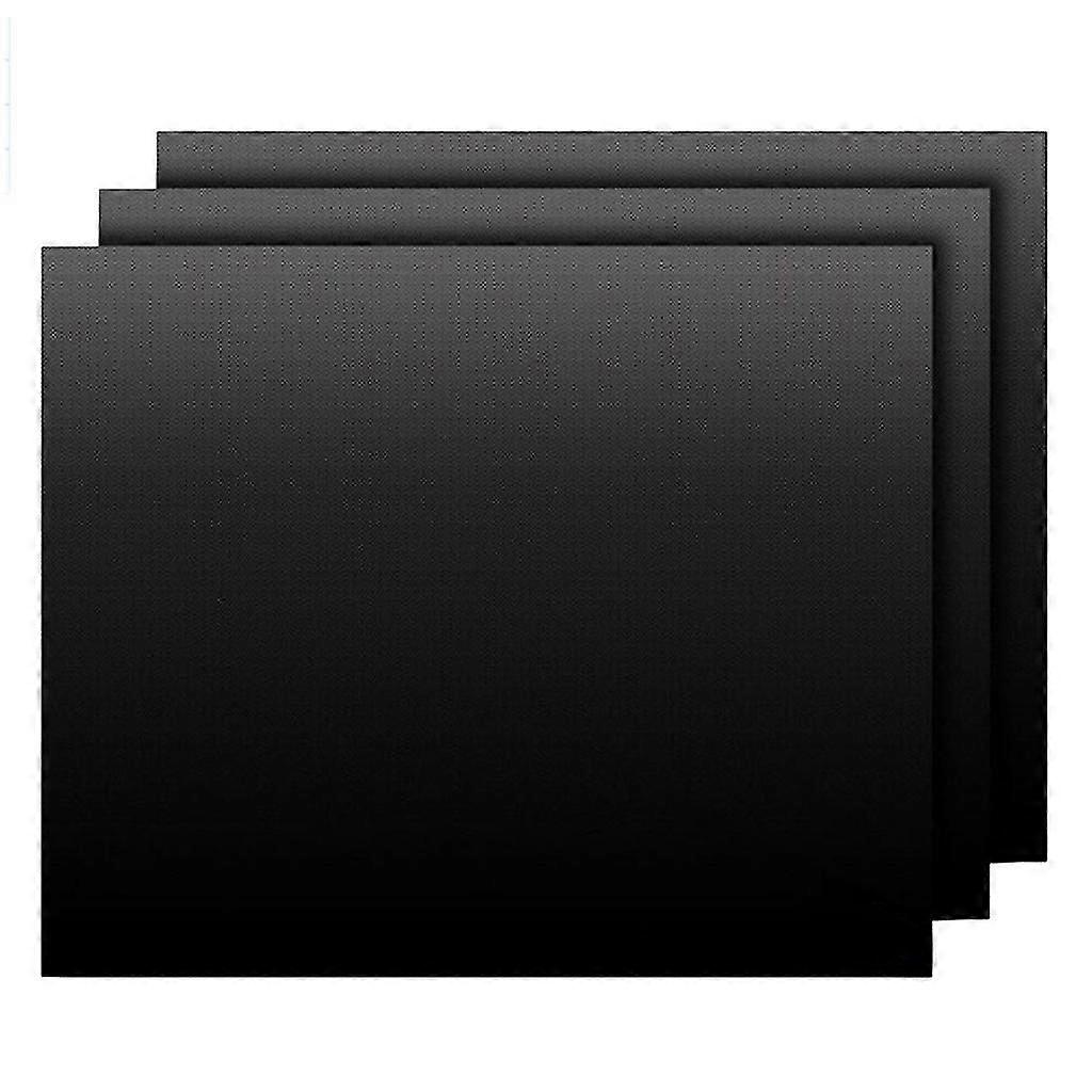 Conjunto de esteras de parrilla de barbacoa antiadherente, reutilizable, fácil de limpiar, resistente al calor 3pcs Set