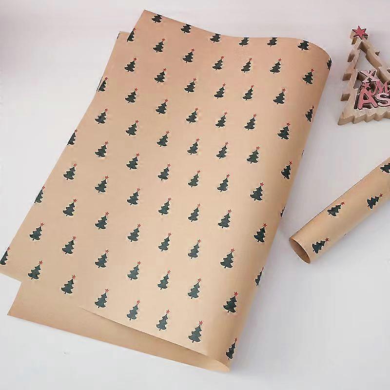 Julklappspapper Set 30 ark presentpapper dekorationer