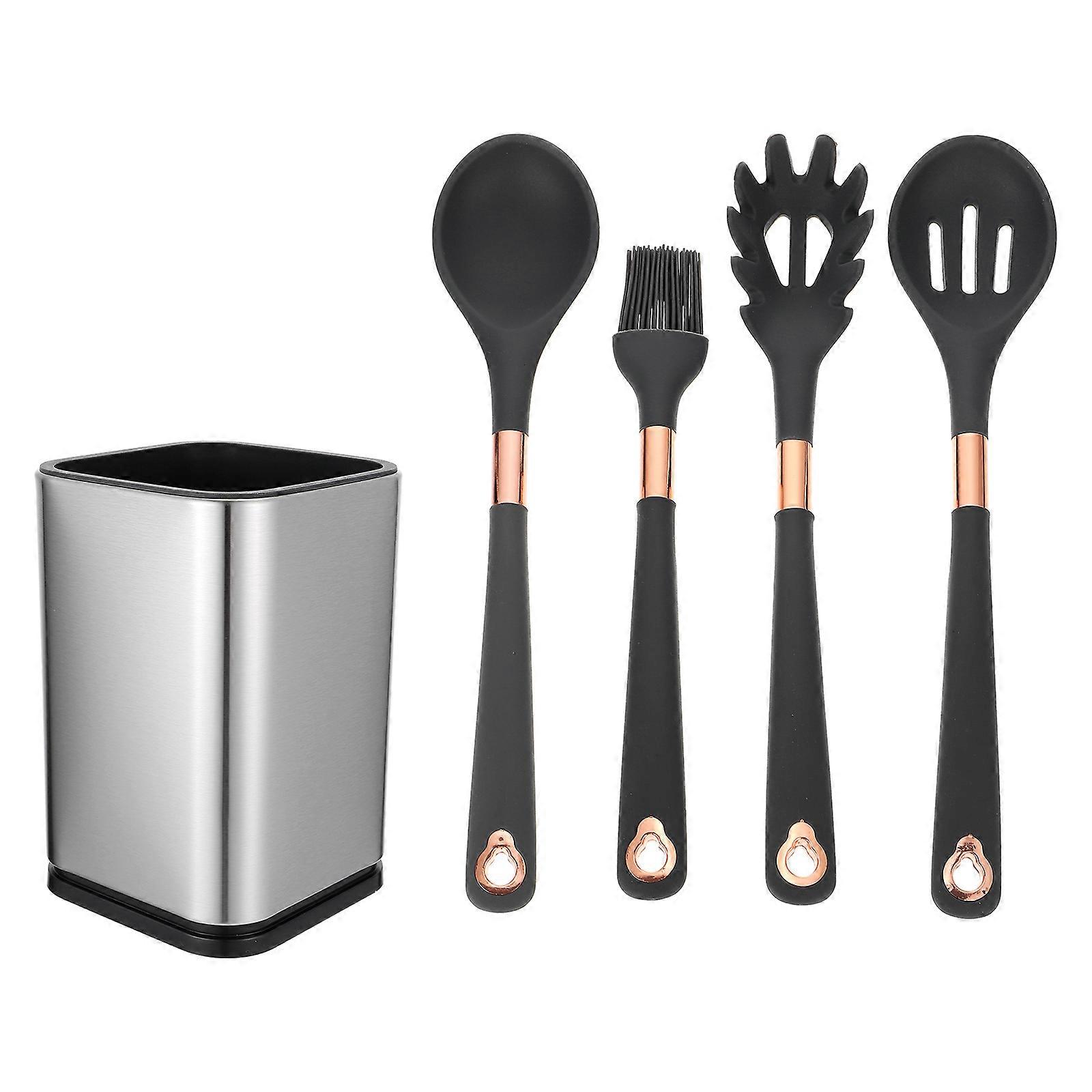 Silicone Cooking Utensil Spaghetti Server Spoon for Practical Use 2Sets