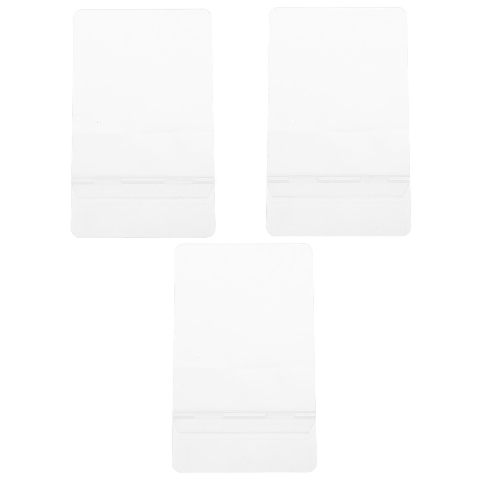 Acrylic Memo Message Board 12 Pcs Transparent Writing Board For Office Workers Families Easy To Use