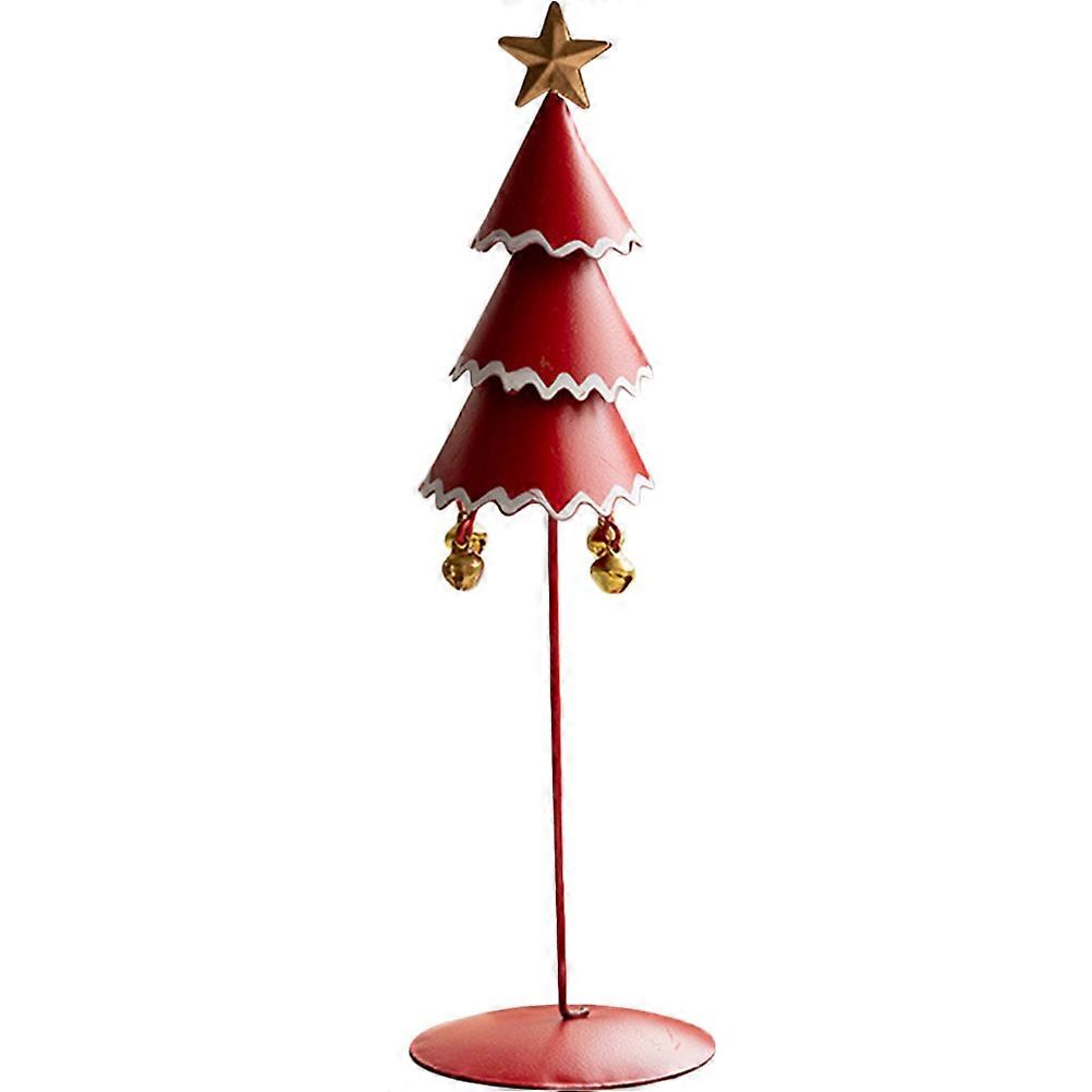 Iron Christmas Tree Tabletop Decoration for Photography 1 Piece Nordic Style