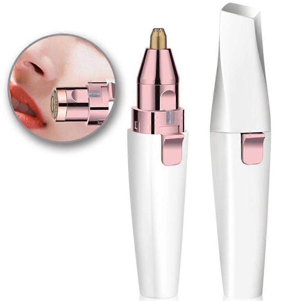 Remover Body Hair for Women 2Pcs White Battery Powered