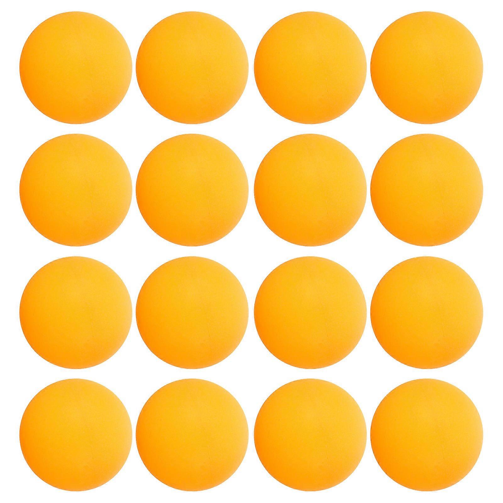 Yellow Plastic Table Tennis Balls for Training 60Pcs Pong Balls