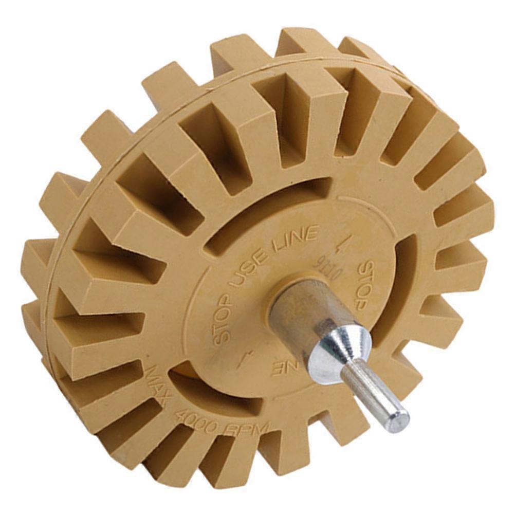 Rubber Eraser Wheel Decal Remover For Use 5Pcs Efficient Adhesive Removal