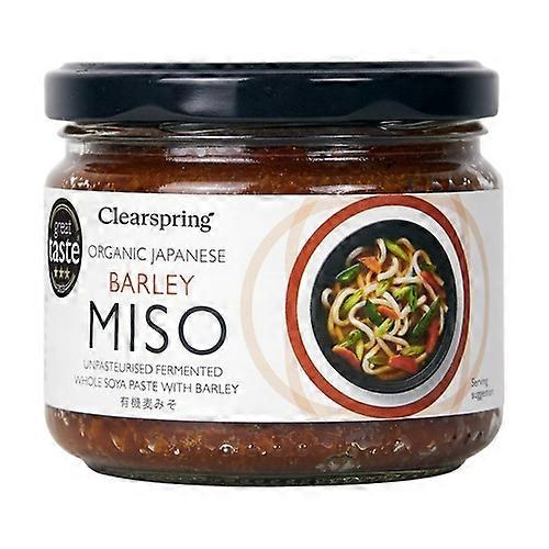 Unpasteurized barley miso organic jar 300 g