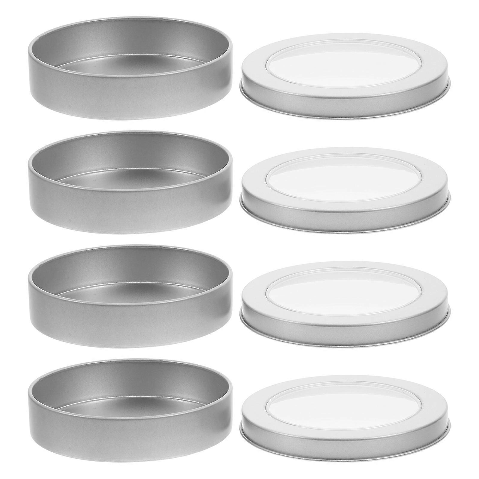 Sugar Pancake Packing Case Tinplate Box for 16Pcs Round Pancakes