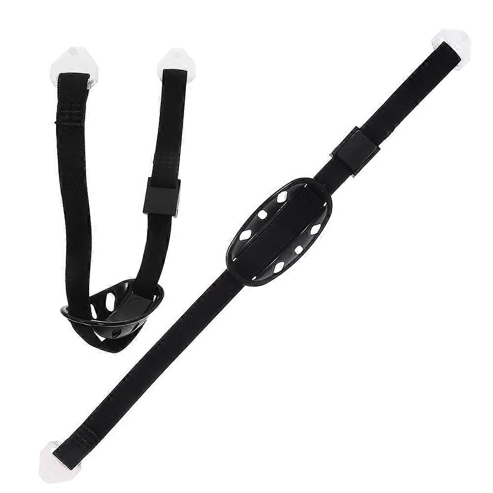 Black Chin Strap for Motorcycle Safety 10Pcs Universal Replacement