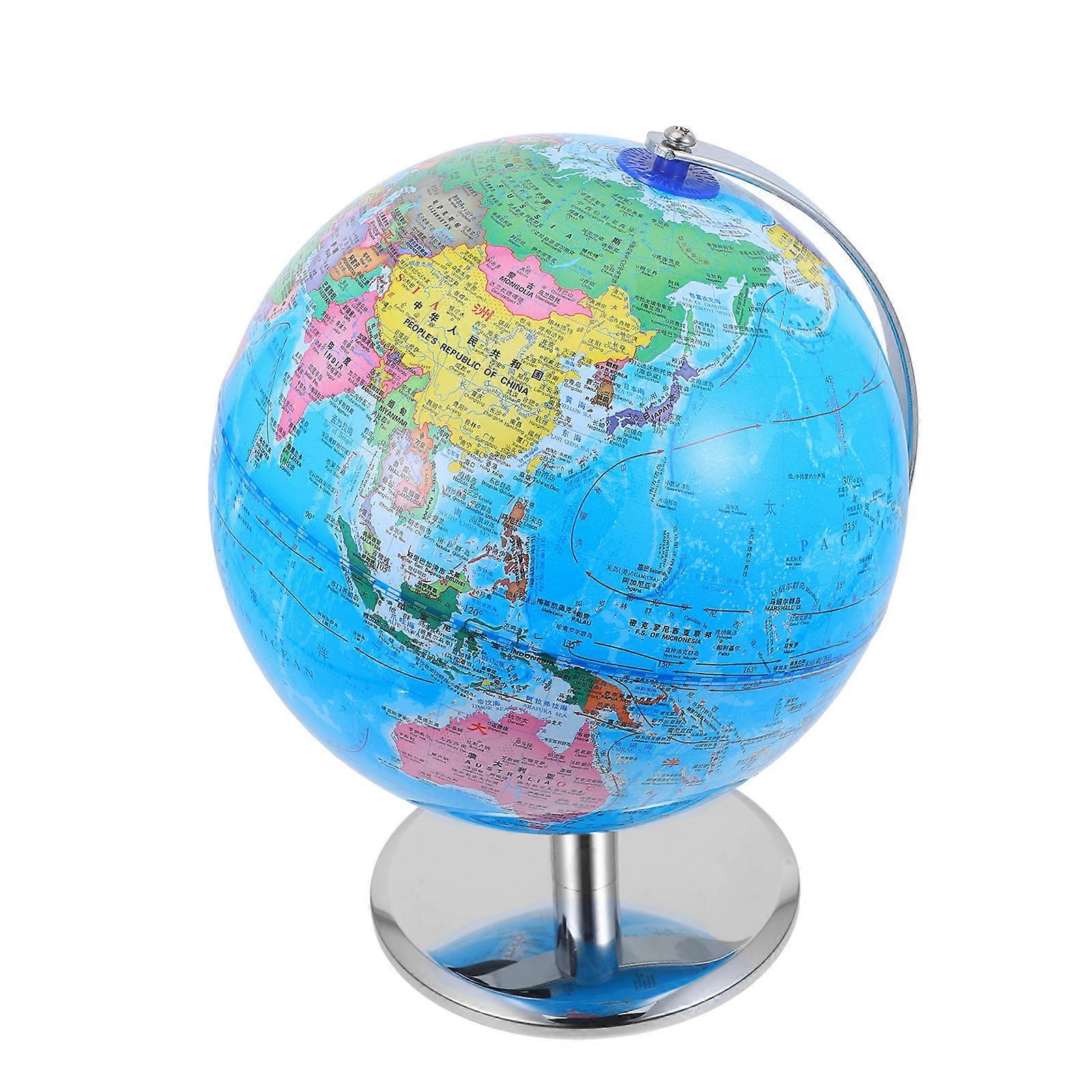 Desktop Globe World Globe for Decoration 20cm with Stand Educational Use