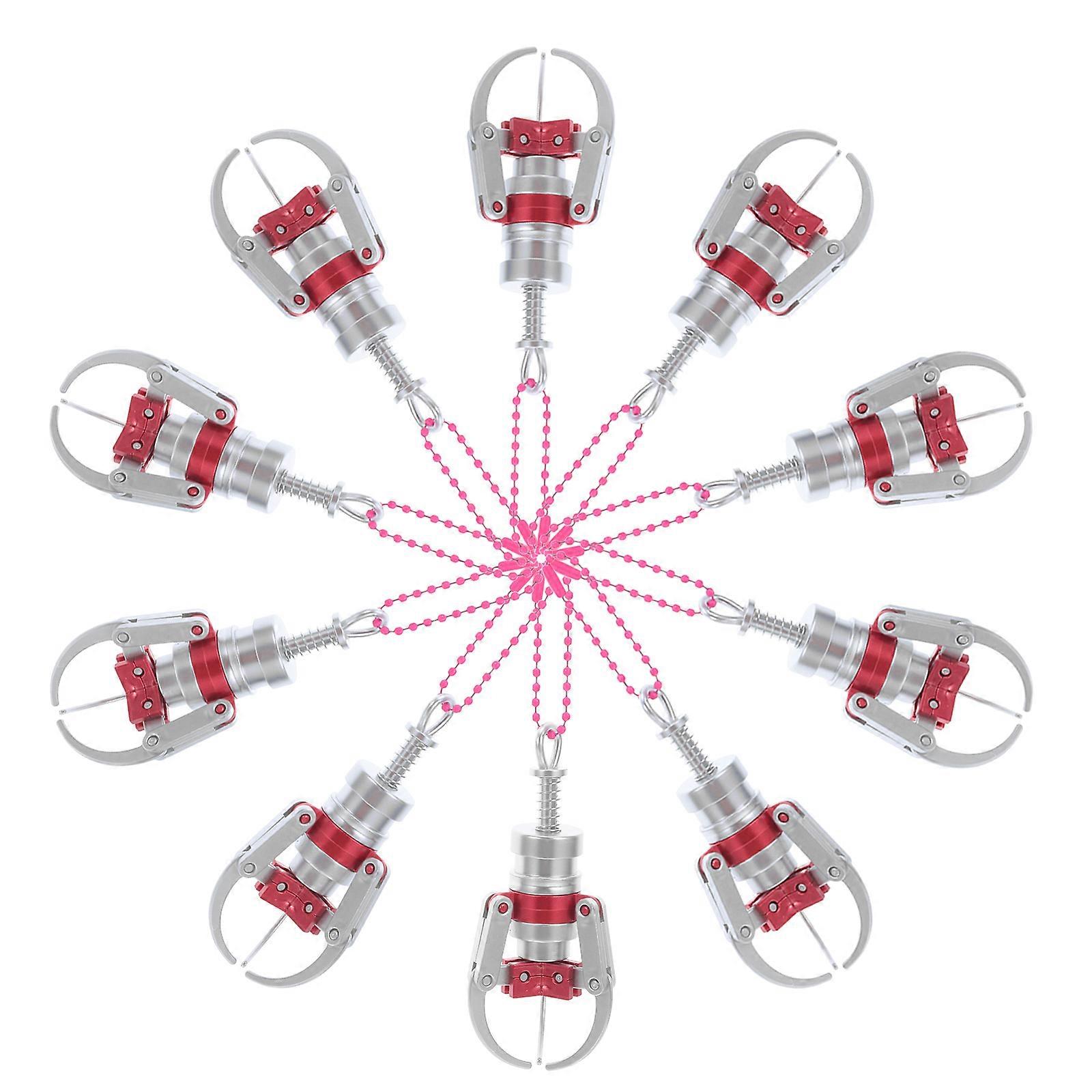 Claw Machine Pendant Plastic Grabbing Claw Charms for Keychain 40Pcs