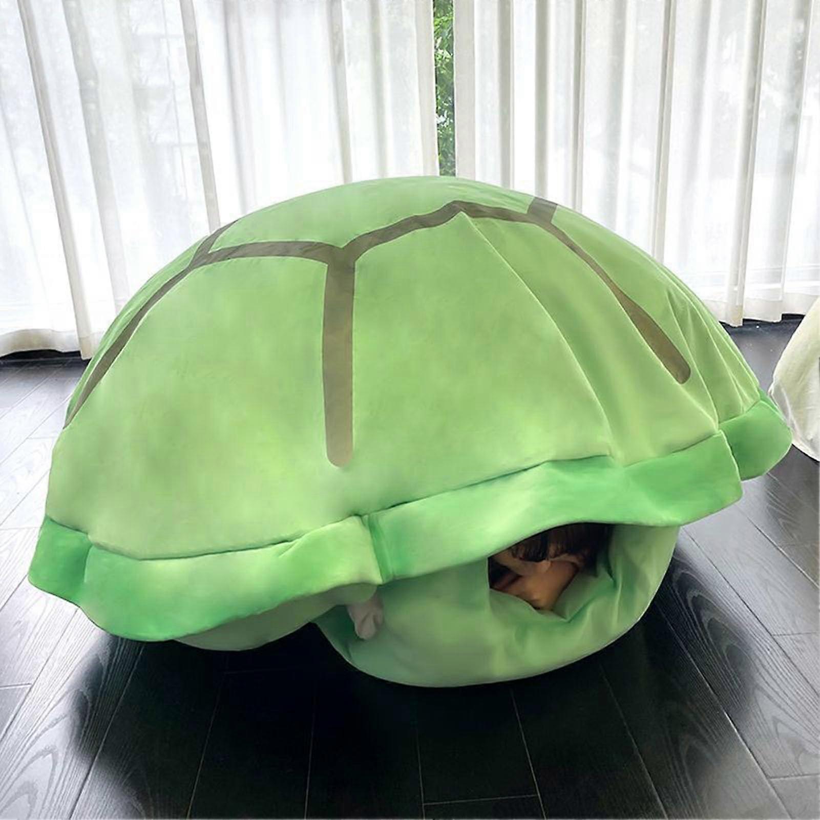 Wearable Turtle Shell Pillows Giant Green 130cm/52in Oversized Tortoise Shell Decorative Cushion Turtle Power Shell Style