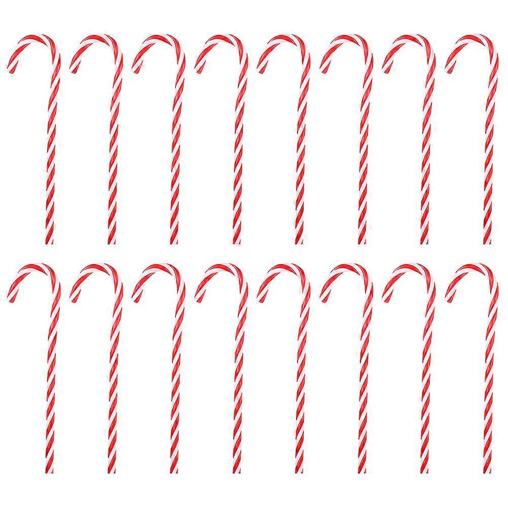 Xmas Candy Cane Pendant for Tree Hanging Decoration 48Pcs Assorted Color