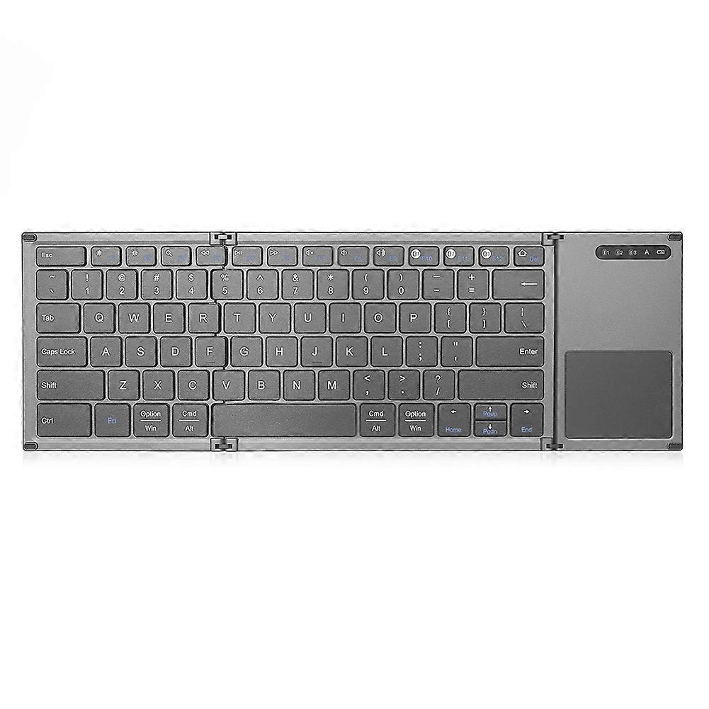 B066S Ultra-thin Mini Wireless Three Fold Bluetooth Keyboard B066S