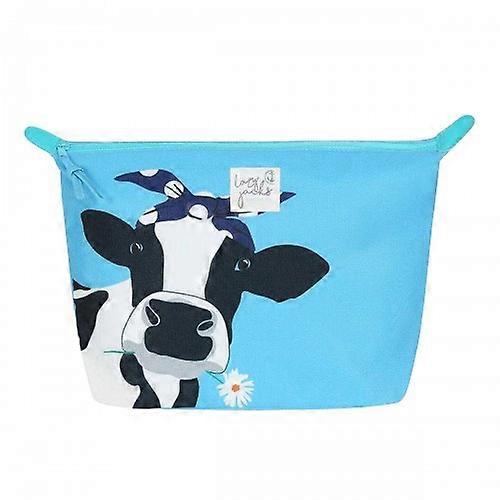 Lazy Jacks Cow Cosmetic Bag