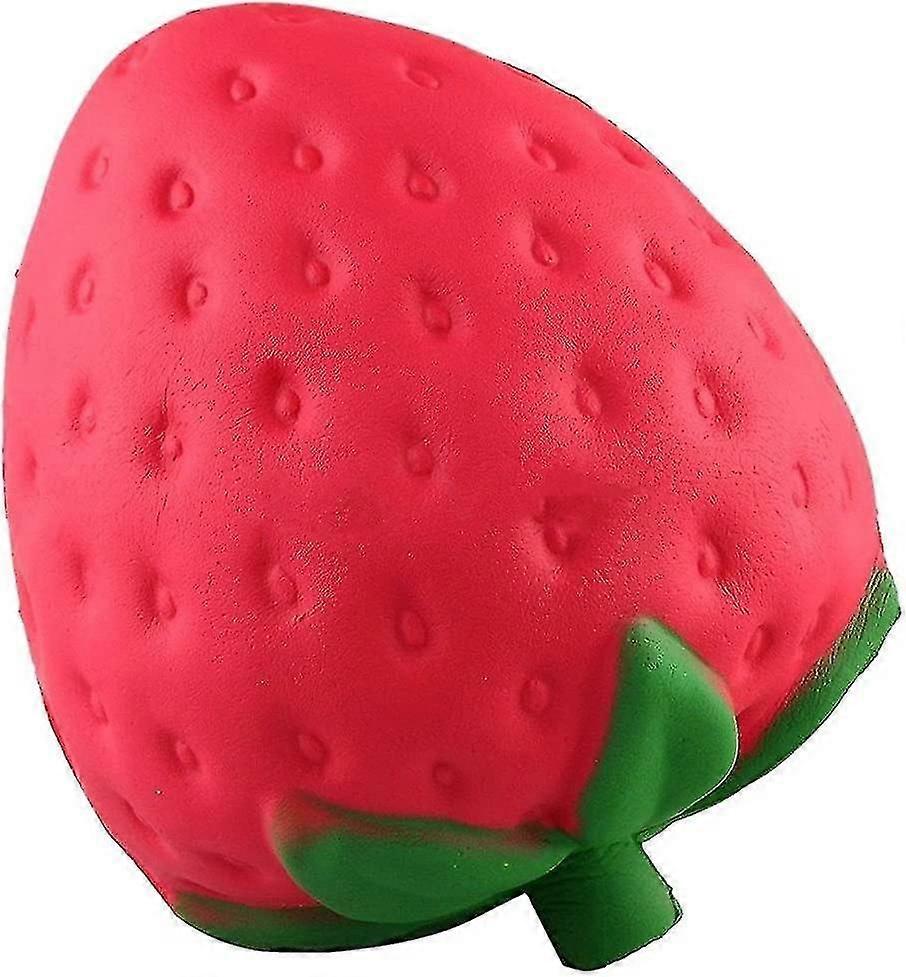 Slow Rising Squishy Slice Kawaii Squishy Strawberry Toy Slow Rising Hand Wrist Toy8cm (yu-b)