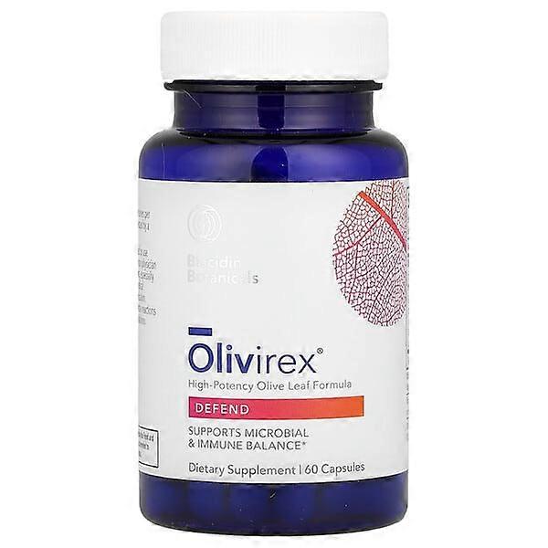 Biocidin Botanicals, OlivirexÃÂÃÂÃÂÃÂÃÂÃÂÃÂÃÂ®, High-Potency Olive Leaf Formula, 60 Capsules